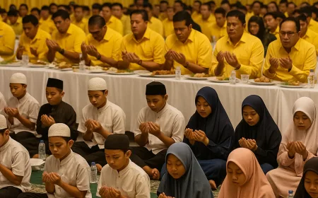 Golkar Sulteng Gelar Buka Puasa Bersama dan Konsolidasi Kader Total