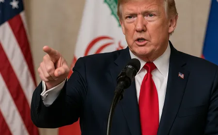 Trump Tegaskan Larangan Jual Senjata ke Iran untuk China dan Rusia