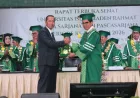 Wamendiktisaintek Hadiri Wisuda UNIRA Malang, Ingatkan Pemerintah dan Kampus pada Isu Sosial