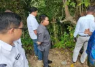 DPRD Nunukan Tinjau Kantor KPU Terancam Longsor