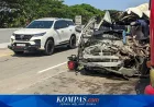 Kecelakaan Tewaskan 4 Suporter PSS Sleman di Tol Madiun, Sopir Diduga Mabuk