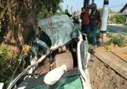 Kecelakaan di Jalur Ponorogo–Solo, Mobil Terjun ke Sungai hingga Ringsek