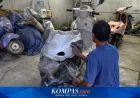 Risiko Bodi Monokok Vespa Matik, Rentan Rusak bila Kecelakaan