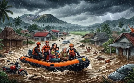 10 Kabupaten di Jawa Timur Catat Riwayat Banjir Berulang