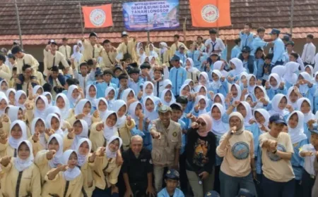 FPJ dan SMPN 1 Cijeruk Gelar Edukasi Mitigasi Gempa dan Longsor, Siswa Belajar Simulasi Evakuasi