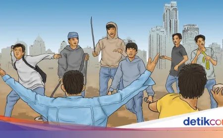 Pelajar Semarang Dibacok Saat Tawuran Antargeng, 2 Orang Jadi ABH