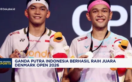 Video: Ganda Putra Indonesia Berhasil Raih Juara Denmark Open 2026