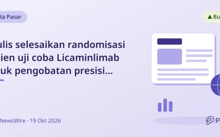 Oculis selesaikan randomisasi pasien uji coba Licaminlimab untuk pengobatan presisi penyakit mata kering.