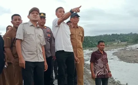 Pemkab Harapkan Bantuan Pusat untuk Bangun Fasilitas Umum yang Diterjang Banjir