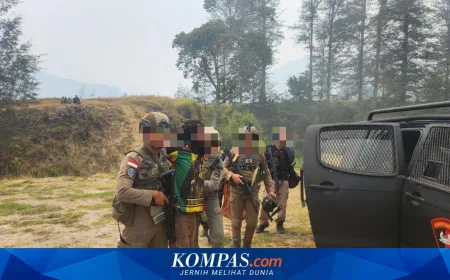 5 Tahun Buron, Anggota KKB Ditangkap di Puncak Papua Tengah