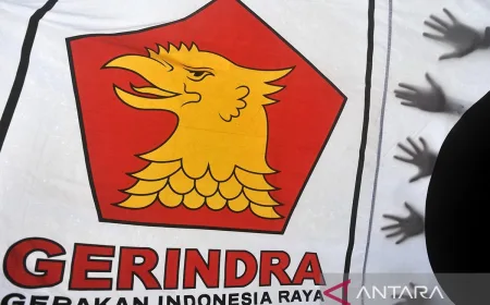Survei Poltracking: Gerindra 22,9 persen, PDIP 13,4 persen