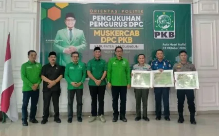 Bupati Sarolangun Hurmin Hadiri Pengukuhan Pengurus DPC Partai PKB Priode 2026-2031