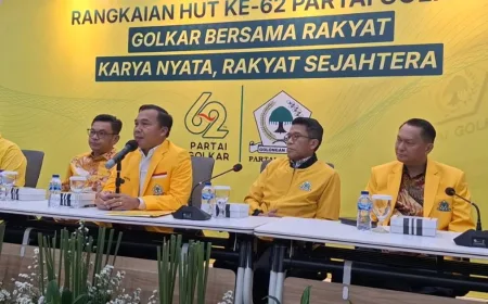 Sambut HUT Ke-62, Bahlil Minta Seluruh Agenda Golkar Digelar Bersahaja