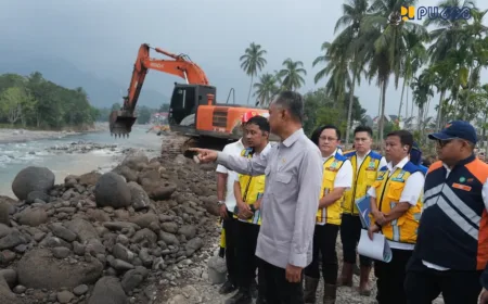 Menteri PU Tinjau Penanganan Banjir Padang, Siapkan Check Dam di Hulu Sungai