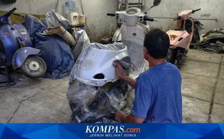 Risiko Bodi Monokok Vespa Matik, Rentan Rusak bila Kecelakaan
