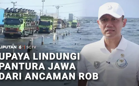 Giant Sea Wall, Upaya Lindungi Pesisir Utara Jawa dari Ancaman Banjir Rob
