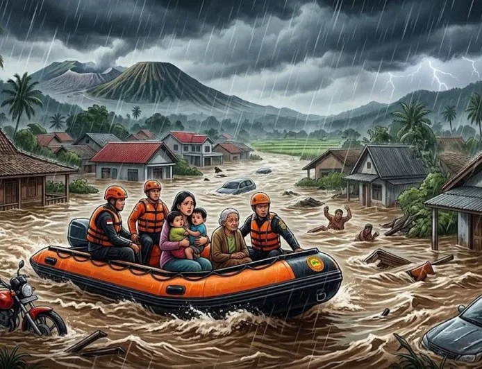 10 Kabupaten di Jawa Timur Catat Riwayat Banjir Berulang