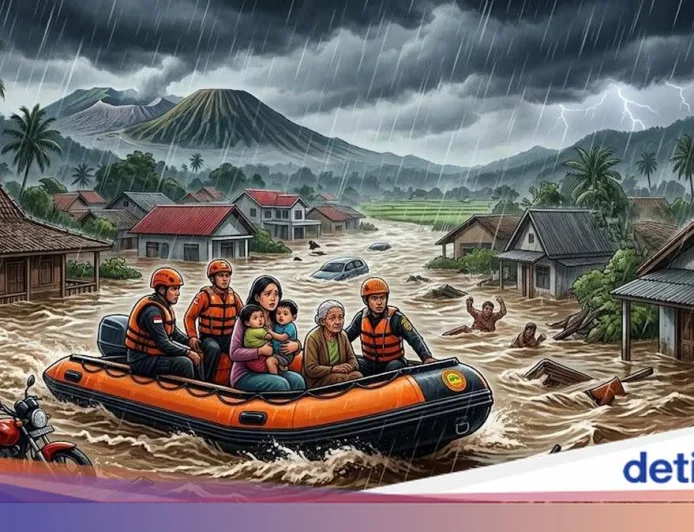 Musim Hujan Mundur, 10 Daerah di Jatim Ini Rawan Banjir