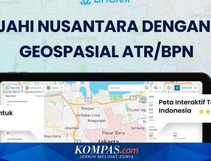 Bukan Bukti Kepemilikan, Bhumi Bisa Cek Peta Bidang Tanah