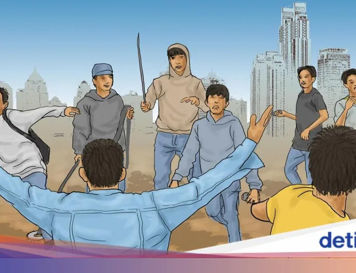 Pelajar Semarang Dibacok Saat Tawuran Antargeng, 2 Orang Jadi ABH