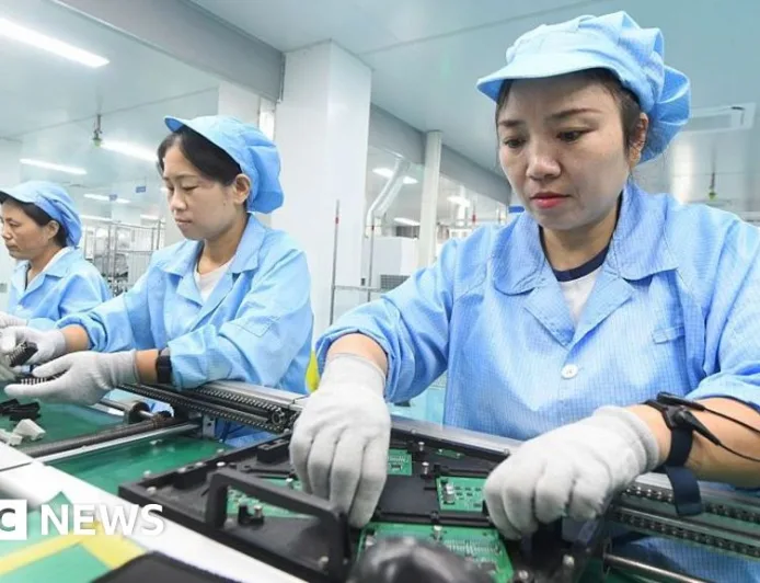 China's economic growth picks up as AI boom boosts exports