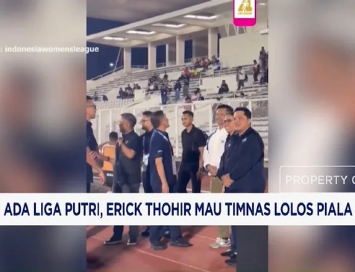 Video: Ada Liga Putri, Erick Thohir Mau Timnas Lolos Piala Dunia