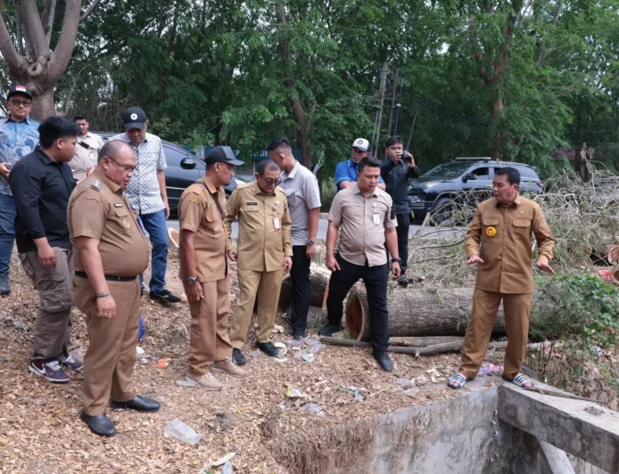 Bupati Tangerang Cek Titik Rawan Banjir di Pasar Kemis, Normalisasi Saluran Disiapkan