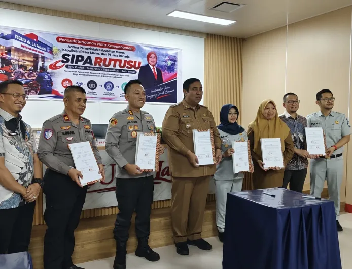 RSUD dr La Palaloi Maros Luncurkan SIPARUTUSU, Urus Korban Lakalantas Lebih Mudah