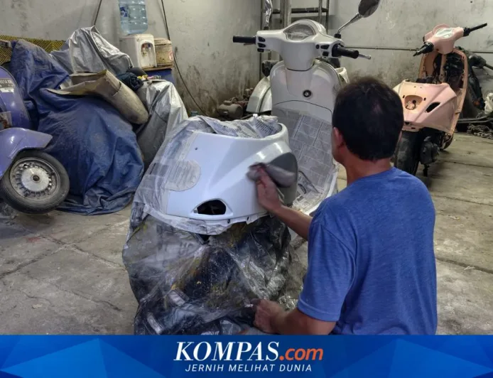 Risiko Bodi Monokok Vespa Matik, Rentan Rusak bila Kecelakaan