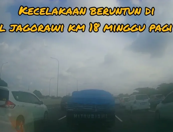 Pagi Kelam di Tol Jagorawi: Rentetan Kecelakaan hingga Motor Nekat Masuk Tol, Ini Kronologinya